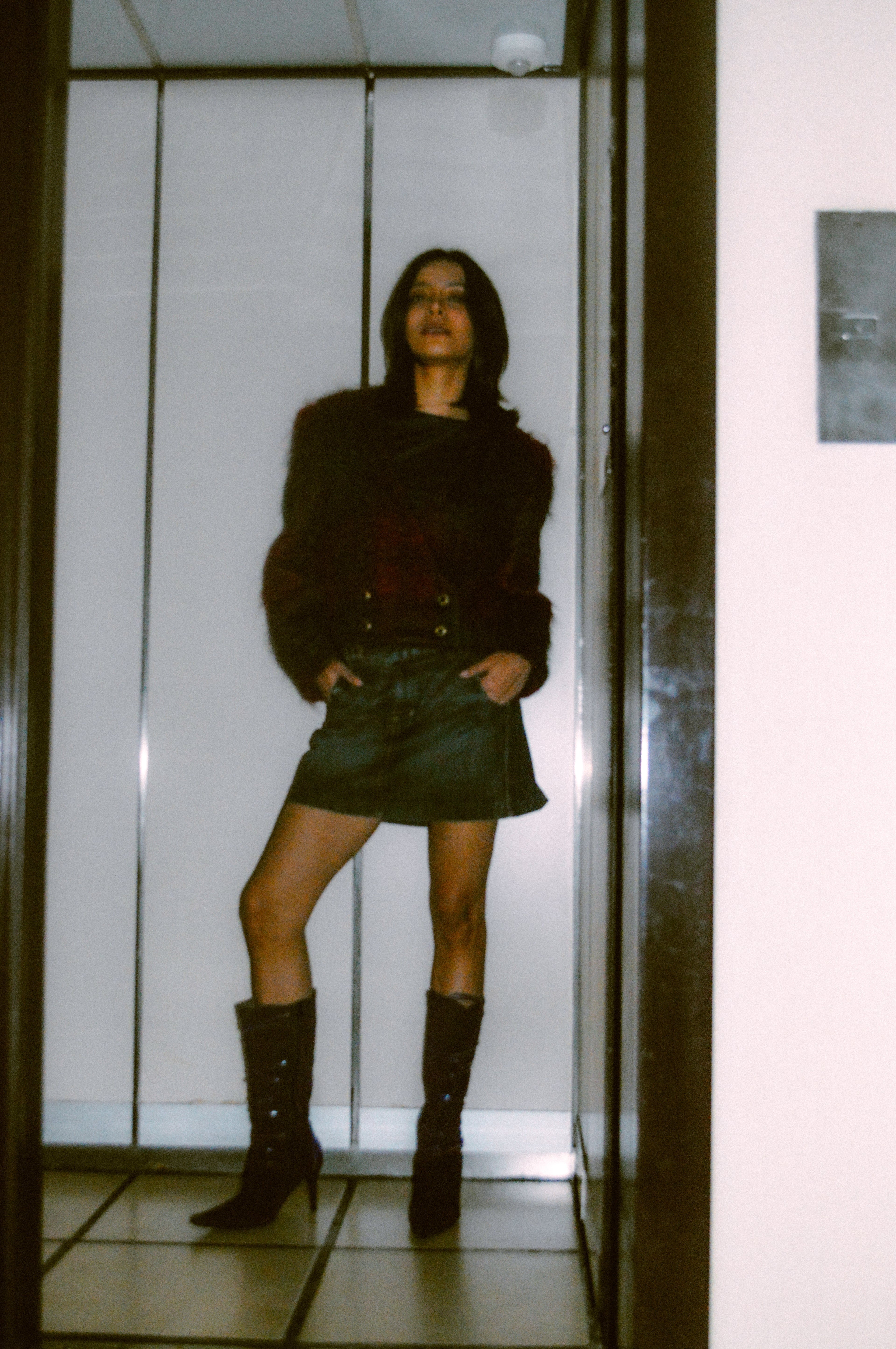 Saco 80s mohair and wool