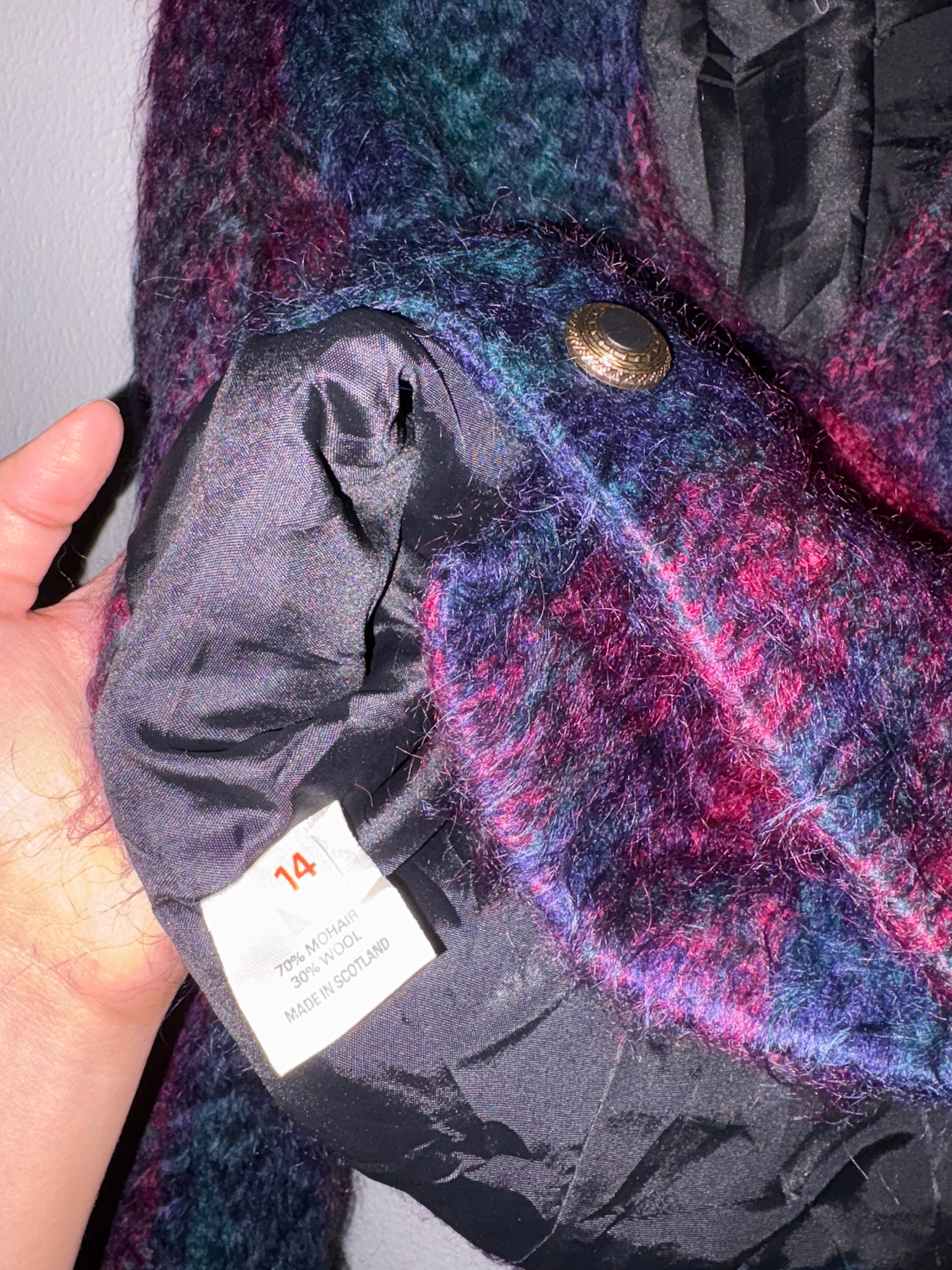 Saco 80s mohair and wool