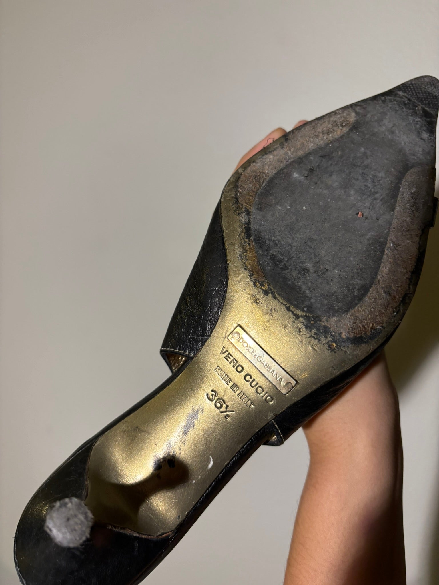 Vintage Kitten Heels Dolce & Gabbana 36.5EUR