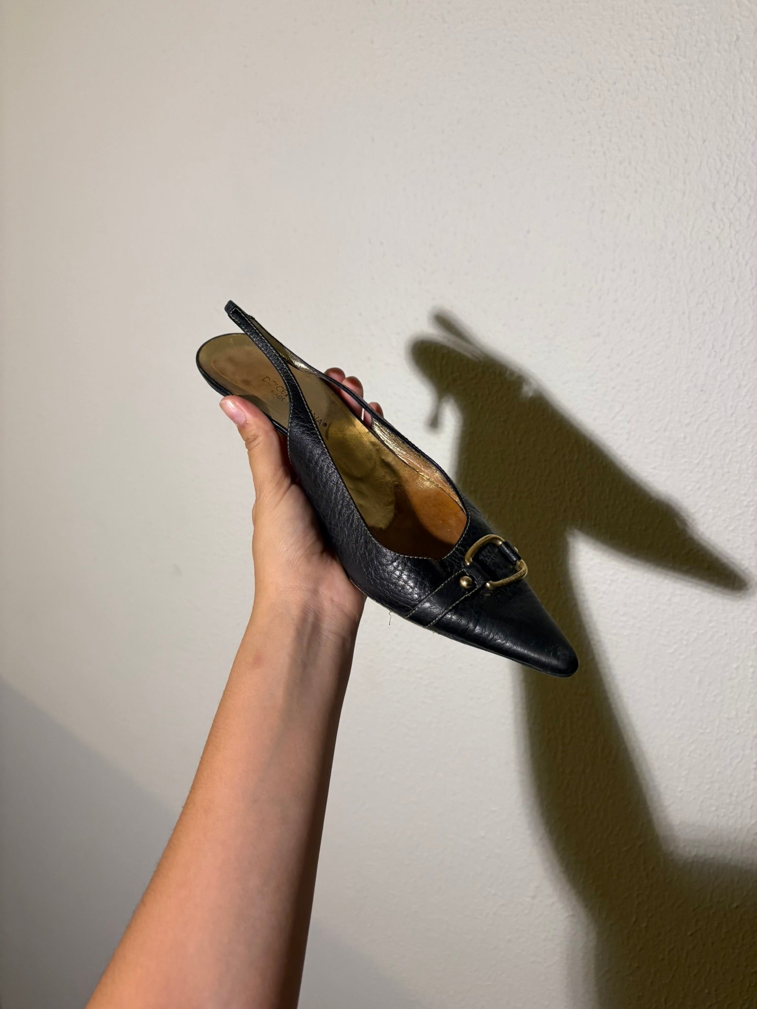 Vintage Kitten Heels Dolce & Gabbana 36.5EUR