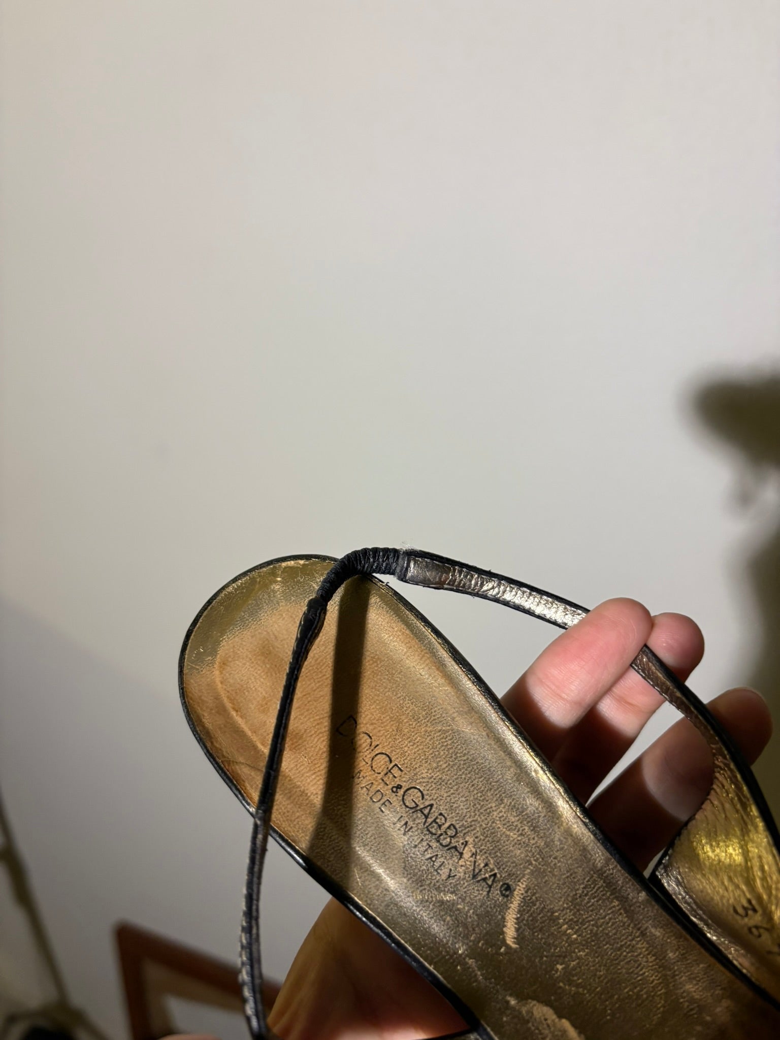 Vintage Kitten Heels Dolce & Gabbana 36.5EUR