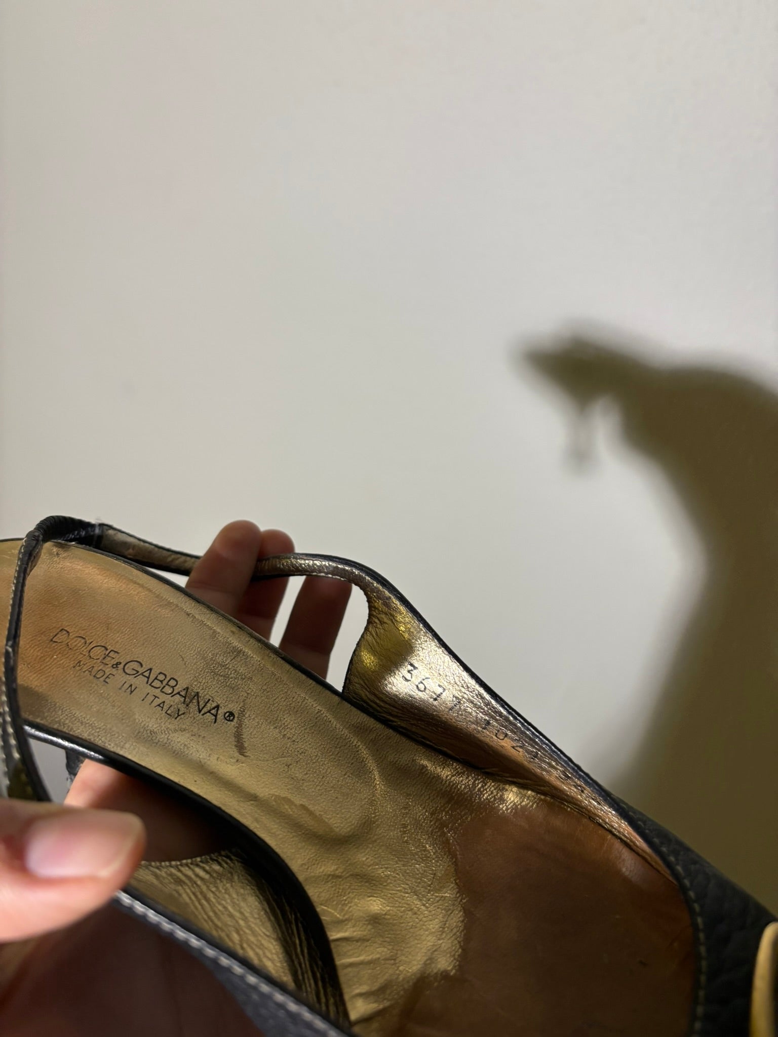 Vintage Kitten Heels Dolce & Gabbana 36.5EUR